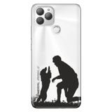 Senada General Mobile Gm 22 Plus İle Uyumlu Kılıf 0.4Mm Lazer Kesim Silikon Stok:Pet Love
