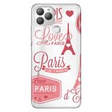 Senada General Mobile Gm 22 Plus İle Uyumlu Kılıf 0.4Mm Lazer Kesim Silikon Stok:Pink Paris