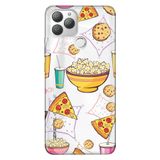 Senada General Mobile Gm 22 Plus İle Uyumlu Kılıf 0.4Mm Lazer Kesim Silikon Stok:Pizza Mısır
