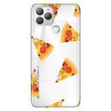 Senada General Mobile Gm 22 Plus İle Uyumlu Kılıf 0.4Mm Lazer Kesim Silikon Stok:Pizza