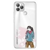 Senada General Mobile Gm 22 Plus İle Uyumlu Kılıf 0.4Mm Lazer Kesim Silikon Stok:Relax Kız
