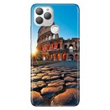 Senada General Mobile Gm 22 Plus İle Uyumlu Kılıf 0.4Mm Lazer Kesim Silikon Stok:Roma
