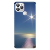 Senada General Mobile Gm 22 Plus İle Uyumlu Kılıf 0.4Mm Lazer Kesim Silikon Stok:Sakin Deniz