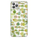 Senada General Mobile Gm 22 Plus İle Uyumlu Kılıf 0.4Mm Lazer Kesim Silikon Stok:Saksı Bitki
