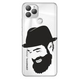 Senada General Mobile Gm 22 Plus İle Uyumlu Kılıf 0.4Mm Lazer Kesim Silikon Stok:Şapkalı