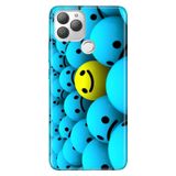 Senada General Mobile Gm 22 Plus İle Uyumlu Kılıf 0.4Mm Lazer Kesim Silikon Stok:Smile,Color826