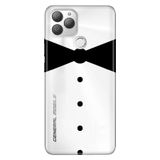 Senada General Mobile Gm 22 Plus İle Uyumlu Kılıf 0.4Mm Lazer Kesim Silikon Stok:Smokin Tarz