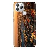 Senada General Mobile Gm 22 Plus İle Uyumlu Kılıf 0.4Mm Lazer Kesim Silikon Stok:Sunset Istanbul