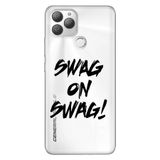 Senada General Mobile Gm 22 Plus İle Uyumlu Kılıf 0.4Mm Lazer Kesim Silikon Stok:Swag On