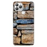 Senada General Mobile Gm 22 Plus İle Uyumlu Kılıf 0.4Mm Lazer Kesim Silikon Stok:Taş Duvar