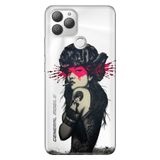 Senada General Mobile Gm 22 Plus İle Uyumlu Kılıf 0.4Mm Lazer Kesim Silikon Stok:Tattoo Woman