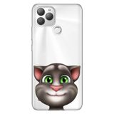 Senada General Mobile Gm 22 Plus İle Uyumlu Kılıf 0.4Mm Lazer Kesim Silikon Stok:Tom