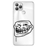 Senada General Mobile Gm 22 Plus İle Uyumlu Kılıf 0.4Mm Lazer Kesim Silikon Stok:Troll