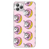 Senada General Mobile Gm 22 Plus İle Uyumlu Kılıf 0.4Mm Lazer Kesim Silikon Stok:Unicorn Donut