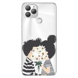 Senada General Mobile Gm 22 Plus İle Uyumlu Kılıf 0.4Mm Lazer Kesim Silikon Stok:Utangaç Aşk