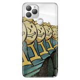 Senada General Mobile Gm 22 Plus İle Uyumlu Kılıf 0.4Mm Lazer Kesim Silikon Stok:Vault Boy