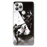 Senada General Mobile Gm 22 Plus İle Uyumlu Kılıf 0.4Mm Lazer Kesim Silikon Stok:War Legend