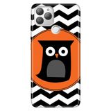 Senada General Mobile Gm 22 Plus İle Uyumlu Kılıf 0.4Mm Lazer Kesim Silikon Stok:Zigzag Baykuş