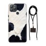 Senada General Mobile Gm 22 Plus İle Uyumlu Kılıf Coco Desenli Silikon İpli Boyun Askı Aparatı