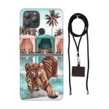 Senada General Mobile Gm 22 Plus İle Uyumlu Kılıf Hangover Desenli Silikon İpli Boyun Askı Aparatı