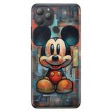 Senada General Mobile GM 22 Plus ile Uyumlu Kılıf Resimli Desenli Silikon 05MickeySmile1111