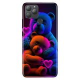 Senada General Mobile GM 22 Plus ile Uyumlu Kılıf Resimli Desenli Silikon Bear Love