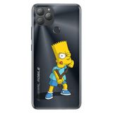 Senada General Mobile GM 22 Plus ile Uyumlu Kılıf Resimli Desenli Silikon CRDSimpsonKarakters250
