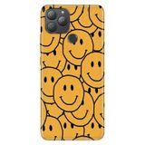 Senada General Mobile GM 22 Plus ile Uyumlu Kılıf Resimli Desenli Silikon Gülen Emoji