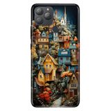Senada General Mobile GM 22 Plus ile Uyumlu Kılıf Resimli Desenli Silikon Köy
