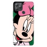 Senada General Mobile GM 22 Plus ile Uyumlu Kılıf Resimli Desenli Silikon Minnie Smile