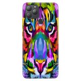 Senada General Mobile GM 22 Plus ile Uyumlu Kılıf Resimli Desenli Silikon Retro Aslan