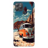 Senada General Mobile GM 22 Plus ile Uyumlu Kılıf Resimli Desenli Silikon Tatil Zamanı