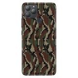 Senada General Mobile GM 22 Plus ile Uyumlu Kılıf Resimli Desenli Silikon X Kamuflaj