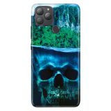 Senada General Mobile Gm 22 Plus İle Uyumlu Kılıf Silikon Desenli Tam Koruma Resimli Gizemli Orman