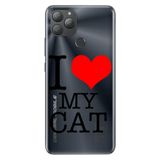 Senada General Mobile Gm 22 Plus İle Uyumlu Kılıf Silikon Desenli Tam Koruma Resimli İlovecat