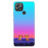 Senada General Mobile Gm 22 Plus İle Uyumlu Kılıf Silikon Desenli Tam Koruma Resimli Junior Aslanlar