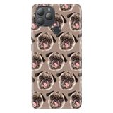Senada General Mobile Gm 22 Plus İle Uyumlu Kılıf Silikon Desenli Tam Koruma Resimli Pug Pug Köpek