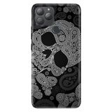 Senada General Mobile Gm 22 Plus İle Uyumlu Kılıf Silikon Desenli Tam Koruma Resimli Skuller