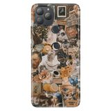 Senada General Mobile Gm 22 Plus İle Uyumlu Kılıf Silikon Desenli Tam Koruma Resimli Vangogh6604H