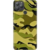 Senada General Mobile Gm 22 Plus Kılıf Desenli Baskılı Tpu Rubber Kapak Askeri - 001-Renkli