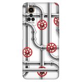Senada General Mobile Gm 22 Pro İle Uyumlu Kılıf 0.4Mm Lazer Kesim Silikon Kapak Borular