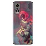 Senada General Mobile Gm 22 Pro İle Uyumlu Kılıf 0.4Mm Lazer Kesim Silikon Kapak Gizemli Kız