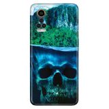 Senada General Mobile Gm 22 Pro İle Uyumlu Kılıf 0.4Mm Lazer Kesim Silikon Kapak Gizemli Orman