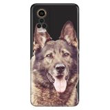 Senada General Mobile Gm 22 Pro İle Uyumlu Kılıf 0.4Mm Lazer Kesim Silikon Kapak K9 Alman Kurdu