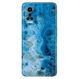 Senada General Mobile Gm 22 Pro İle Uyumlu Kılıf 0.4Mm Lazer Kesim Silikon Kapak Mavi Ametist