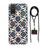 Senada General Mobile Gm 22 Pro İle Uyumlu Kılıf Otto Desenli Silikon İpli Boyun Askı Aparatı