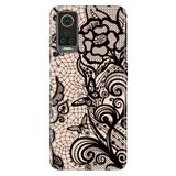 Senada General Mobile Gm 22 Pro İle Uyumlu Kılıf Silikon Desenli Tam Koruma Resimli Pink Mandala