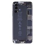 Senada General Mobile Gm 23 İle Uyumlu Kılıf Silikon Desenli Resimli Iphone Mekanik