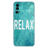 Senada General Mobile Gm 23 İle Uyumlu Kılıf Silikon Desenli Resimli Relax Mermer