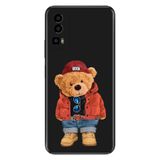 Senada General Mobile Gm 23 İle Uyumlu Kılıf Silikon Desenli Resimli Teddybear